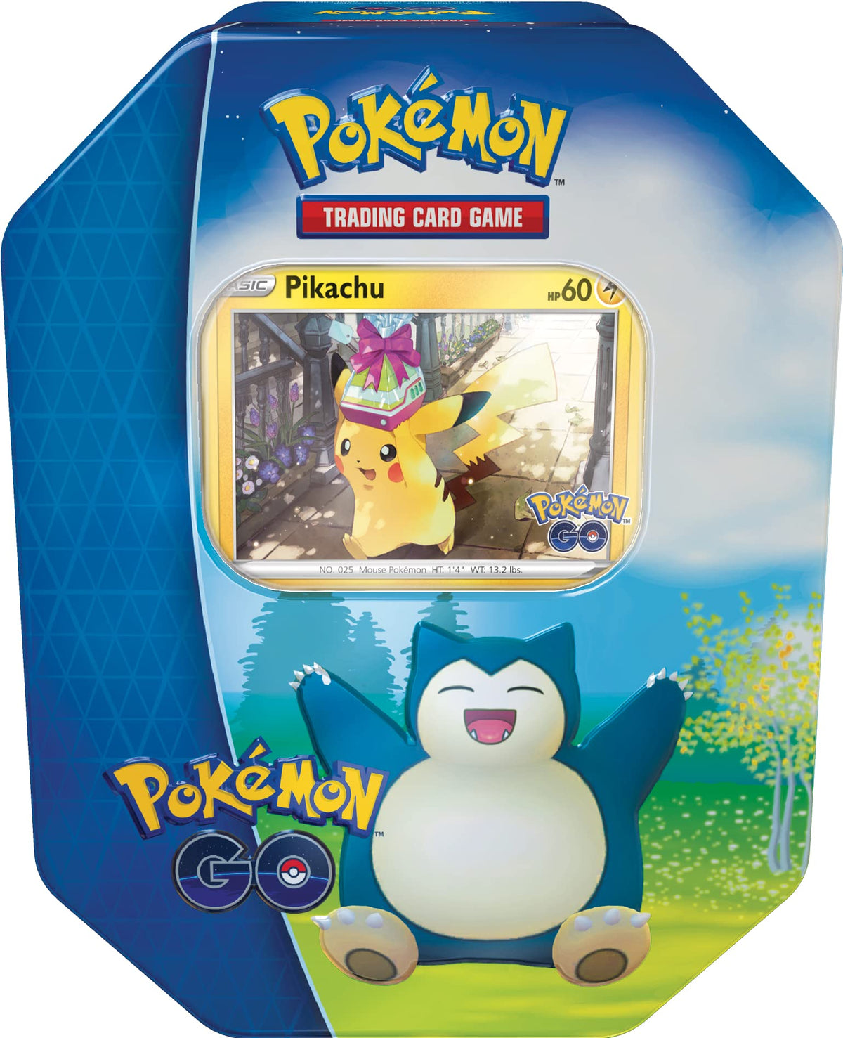 Pokémon TCG GO Tin 2 Foil Cards & 4 Booster Packs J462