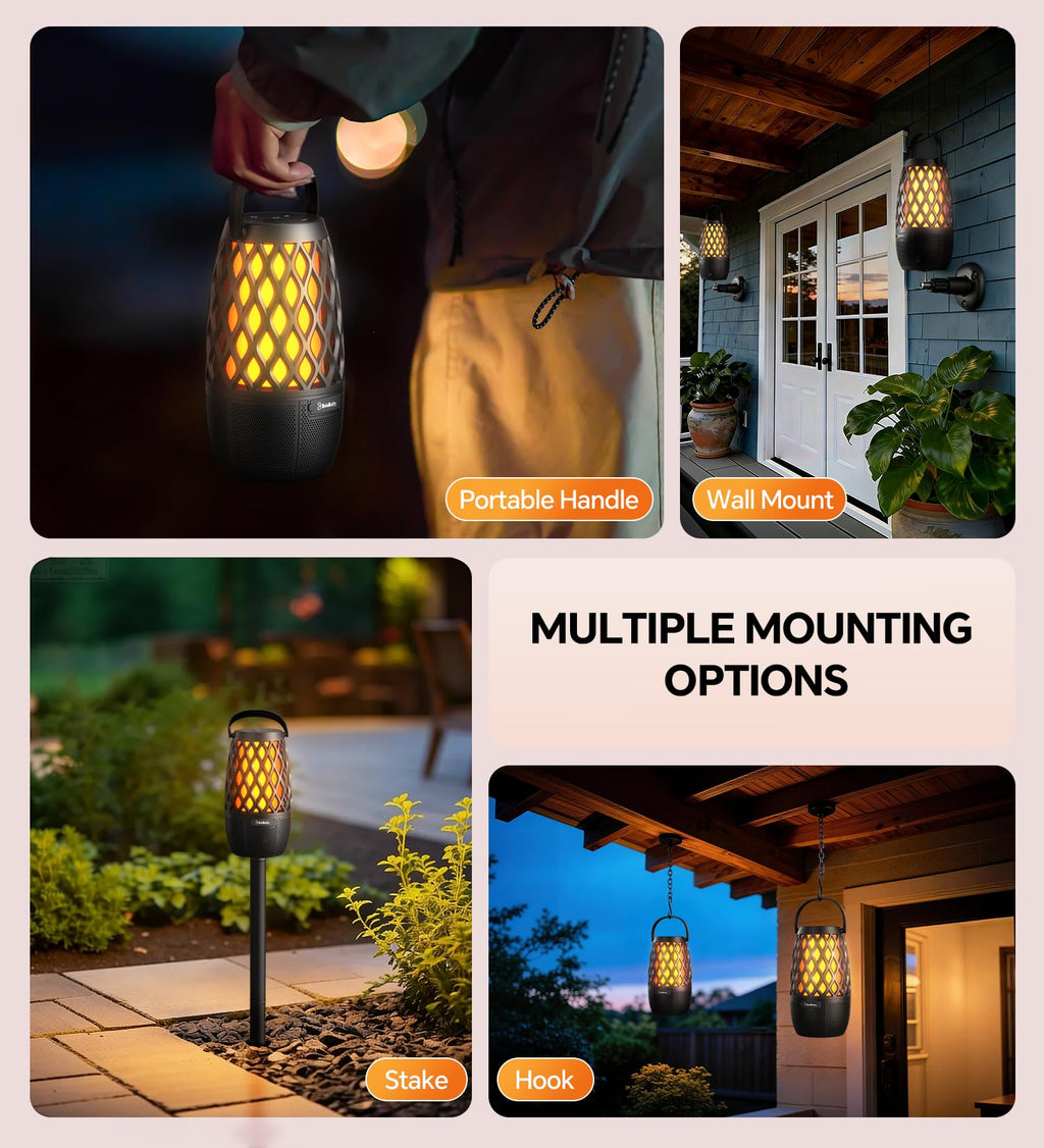 IPX5 Waterproof Outdoor Speakers 2 Pack V2810