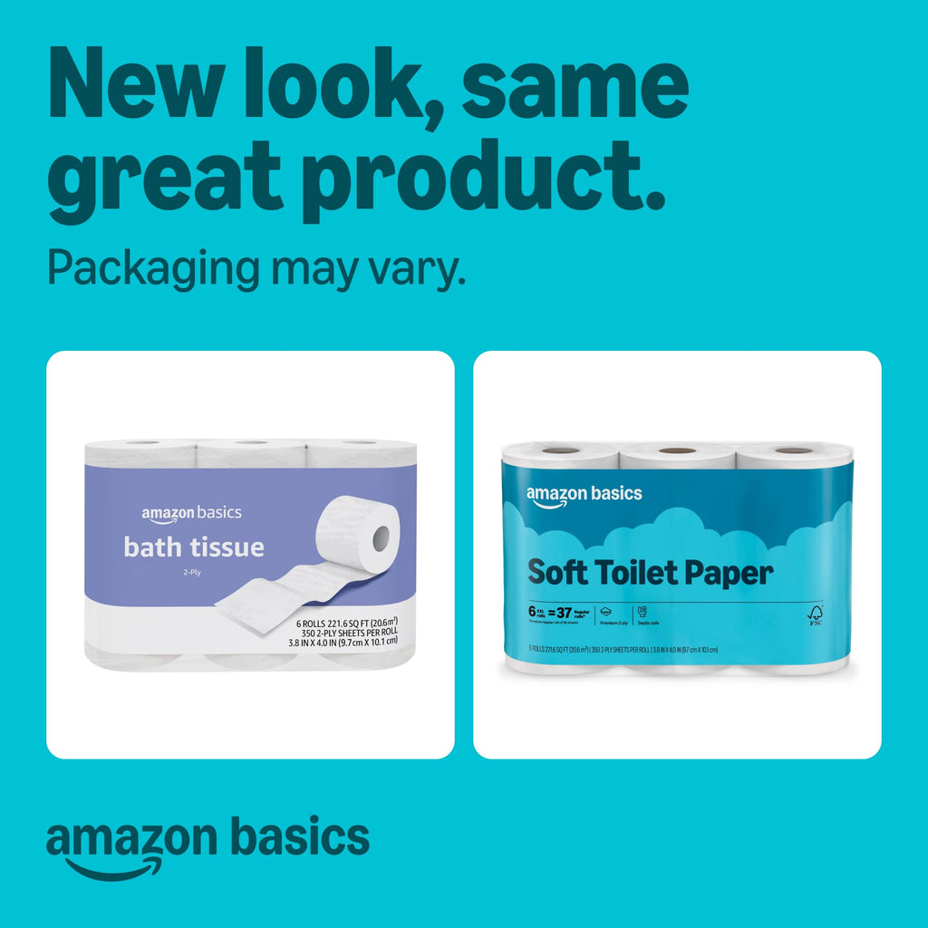 2-Ply Toilet Paper, 30 Rolls, 350 Sheets per Roll J133106