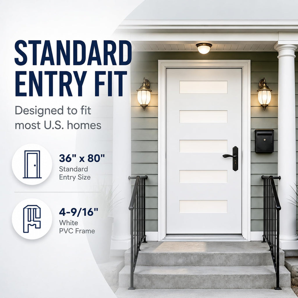 36"x80" Fiberglass Entry Door T31952