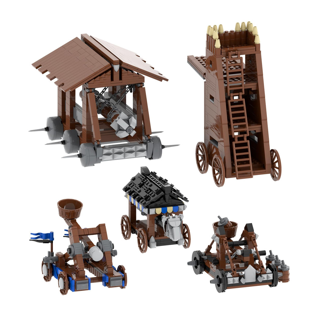 Medieval Castle Battle Building Block Set Q476