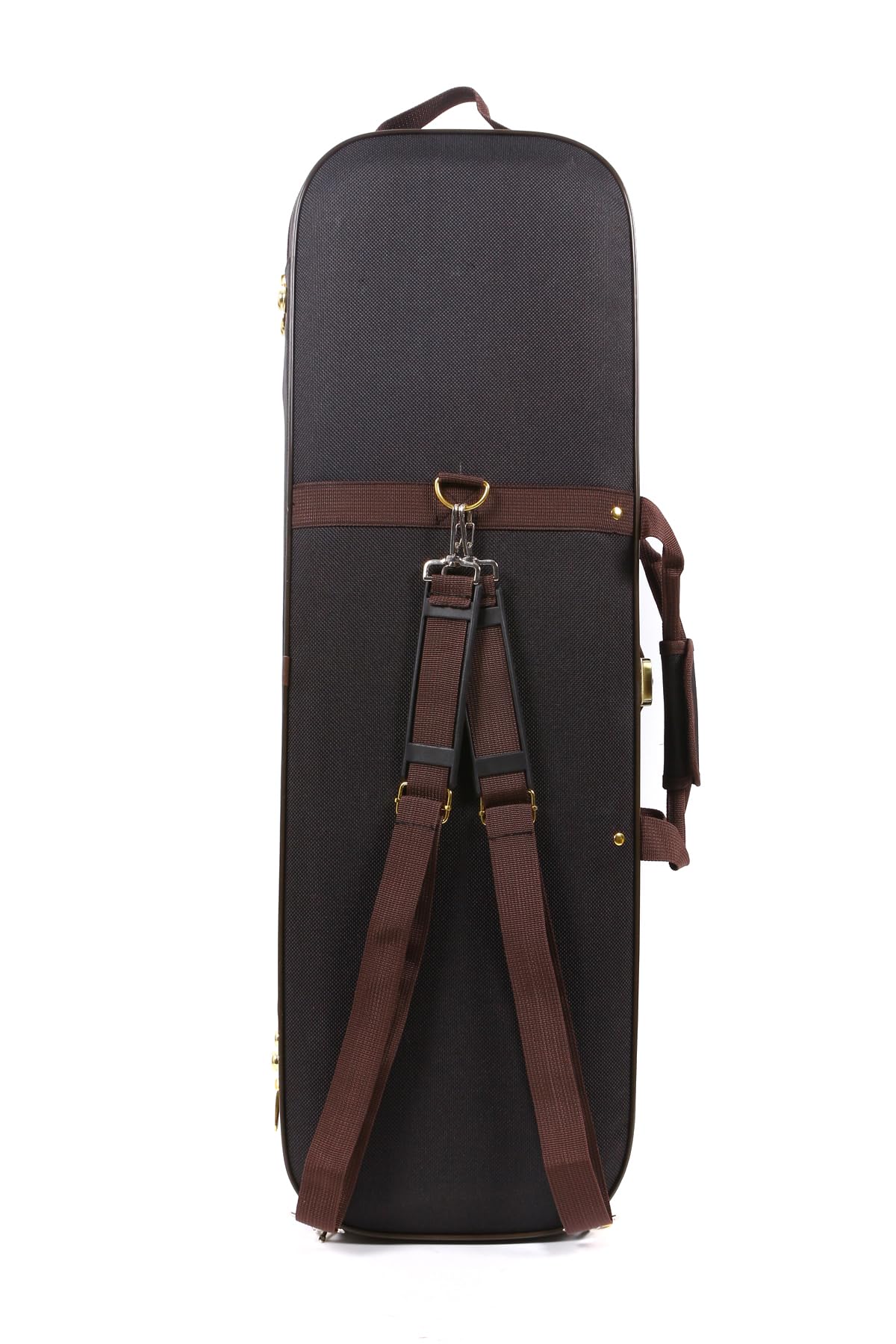 Oblong 4/4 Full Size Wooden Hard Shell Violin Case with Nylon Raincoat M3442