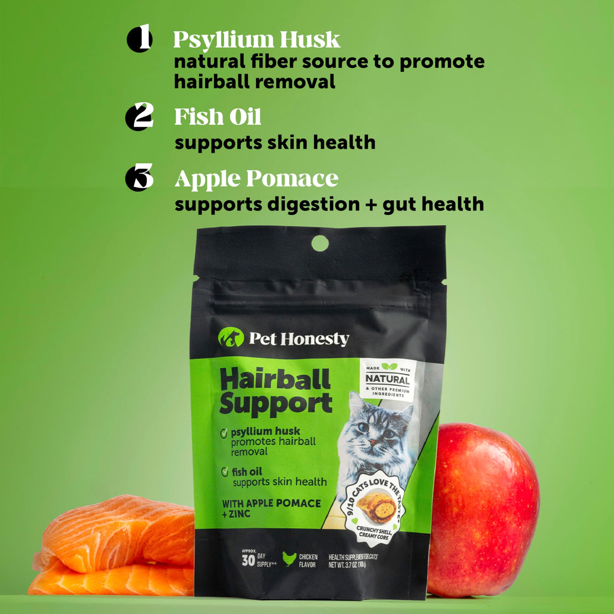 Chicken Cat Hairball Remedy Chews K67048