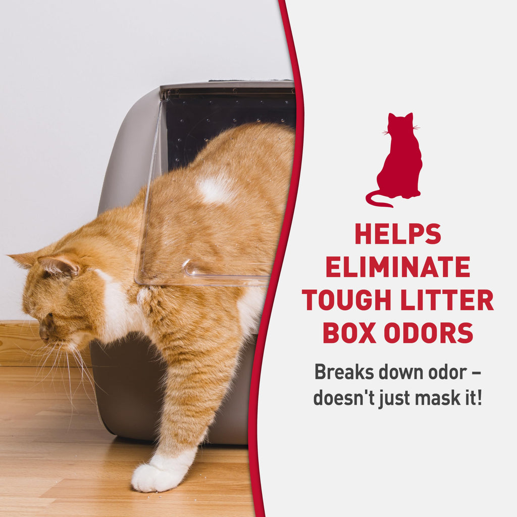 Unscented Cat Litter Box Deodorizer Powder 20 Ounces Pack of 6 Z3122