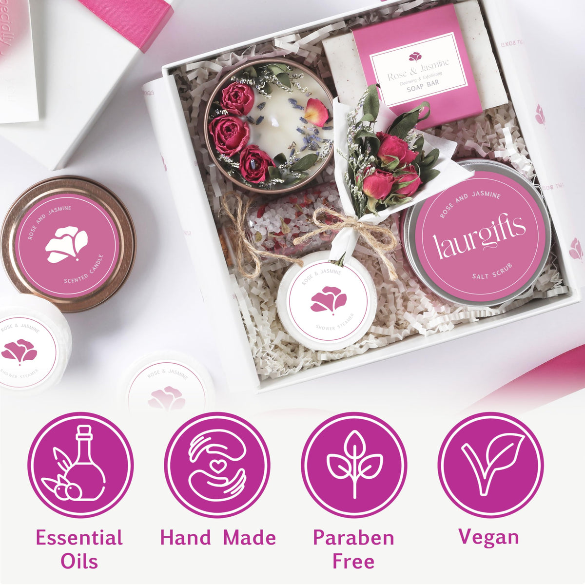 Rose & Jasmine Spa Gift Set G761753