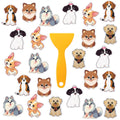 24 Pcs Dog Bathtub Non Slip Stickers Q250