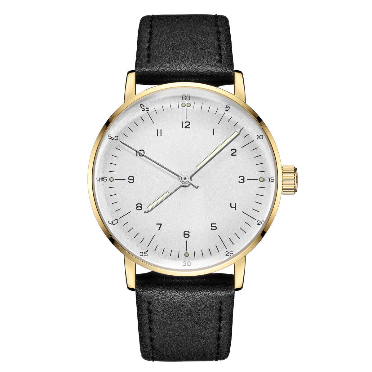 Vintage Mechanical Watch with Domed Glass and 40mm Case H868490