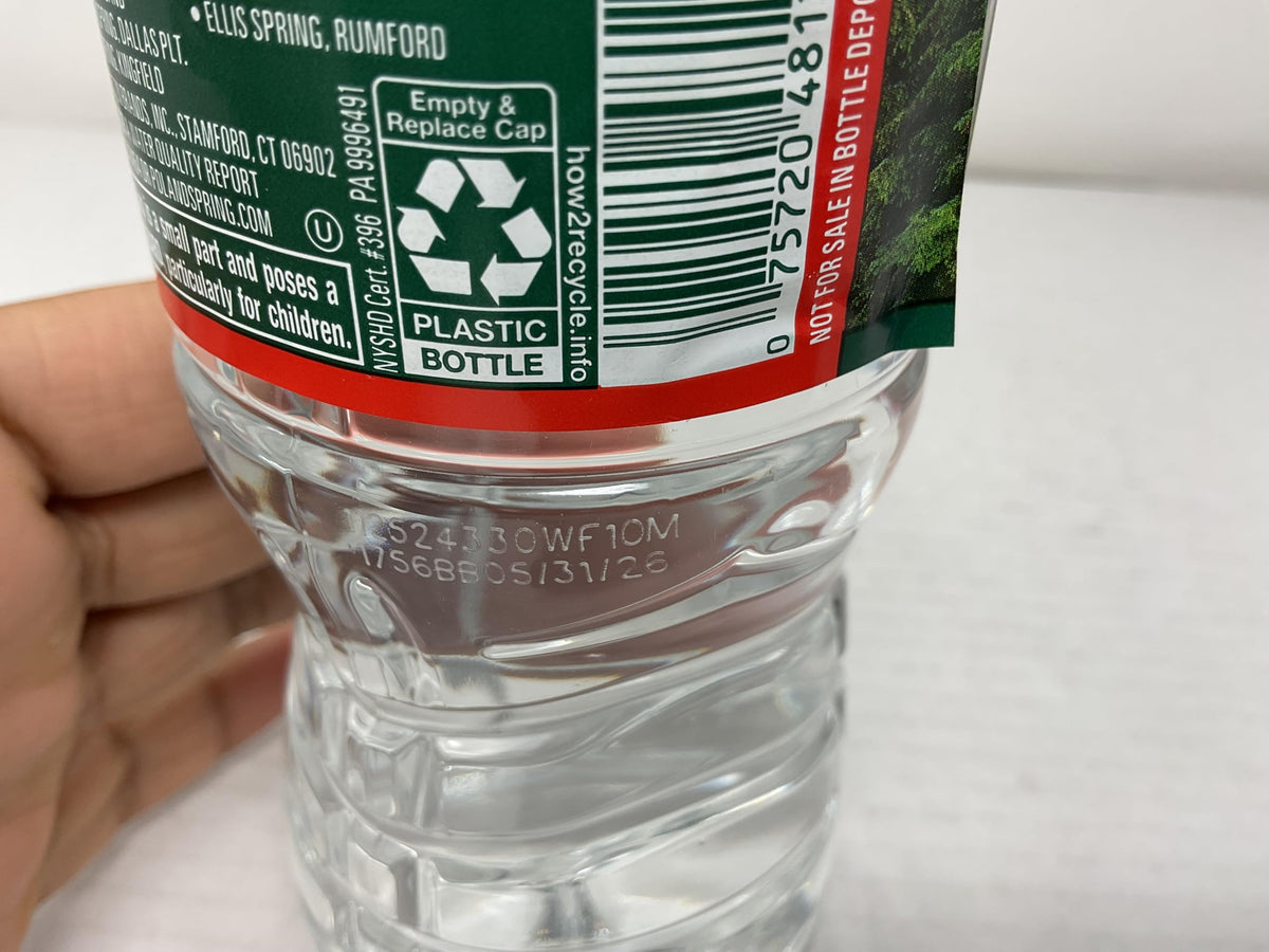 Sparkling Natural Spring Water 16.9-ounce 6 Count J4280