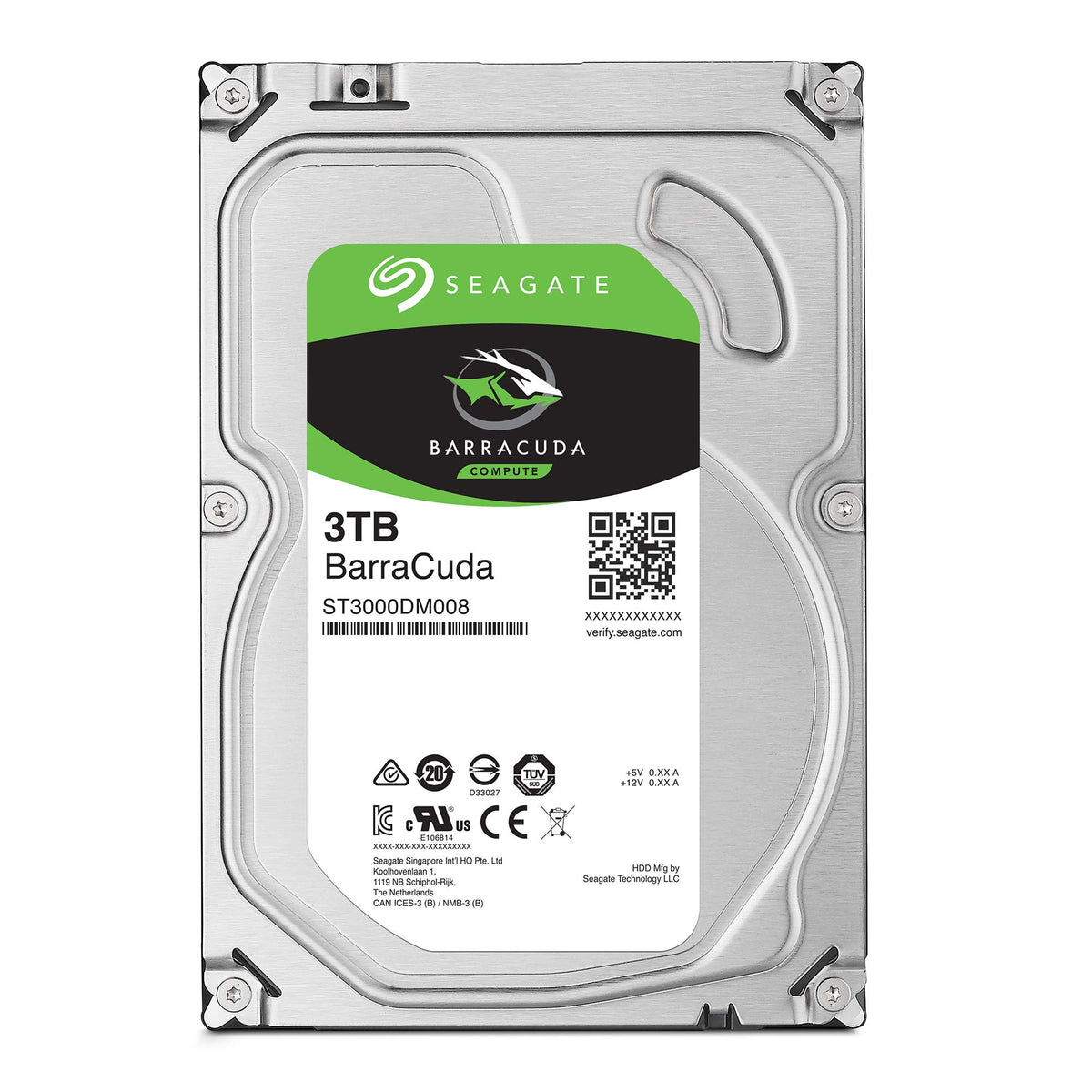 3TB 3.5 Inch SATA Internal Hard Drive X36472
