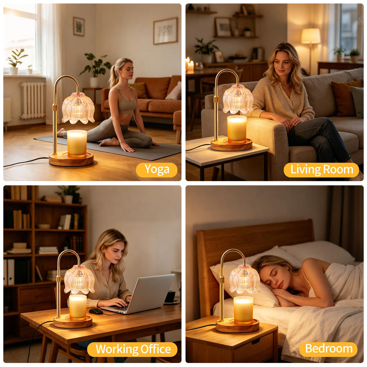 Candle Warmer Lamp with Timer G7959