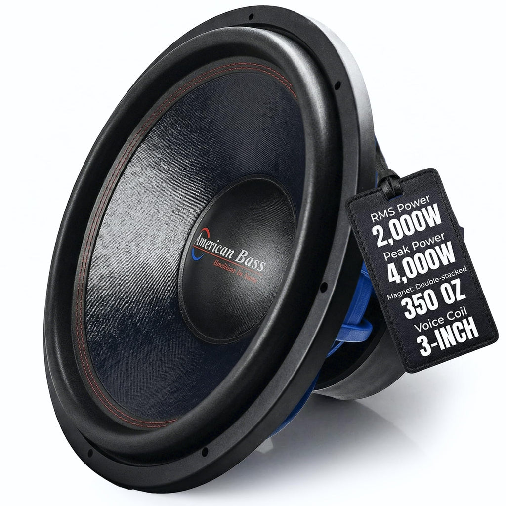 18 Inch 2 Ohm Car Subwoofer Y28001
