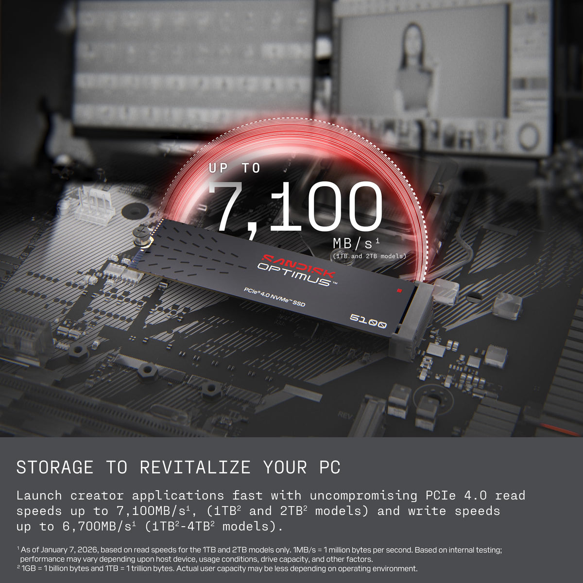 2TB NVMe SSD, PCIe 4.0, M.2 2280 Z1513