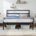 Black Full Size Bed Frame V7263