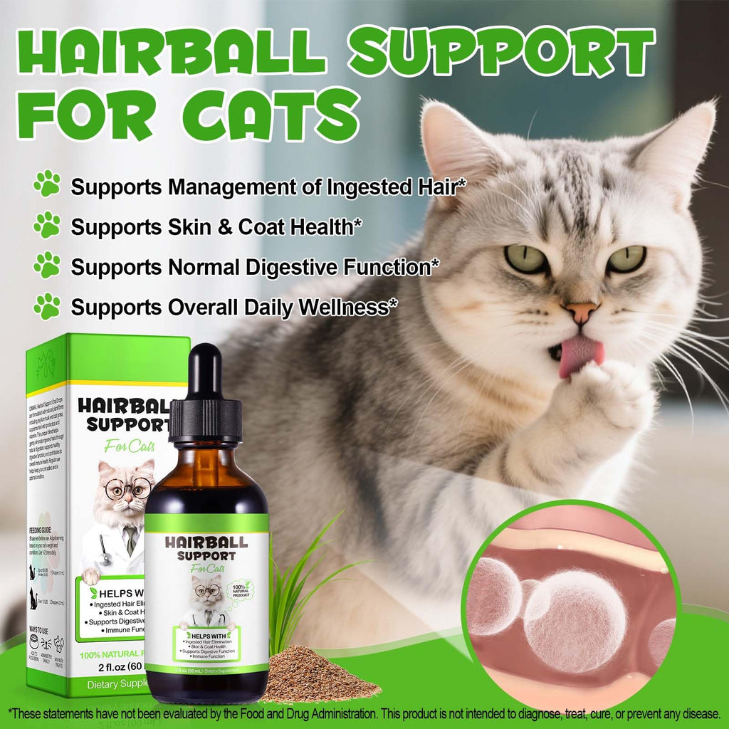 Cat Hairball Remedy Drops 2 fl oz U2182