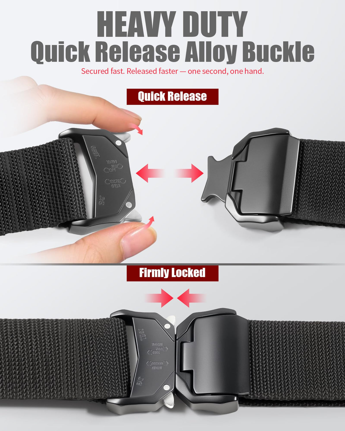 2 Inch Wide Tool Belt with Quick Release Buckle G546713