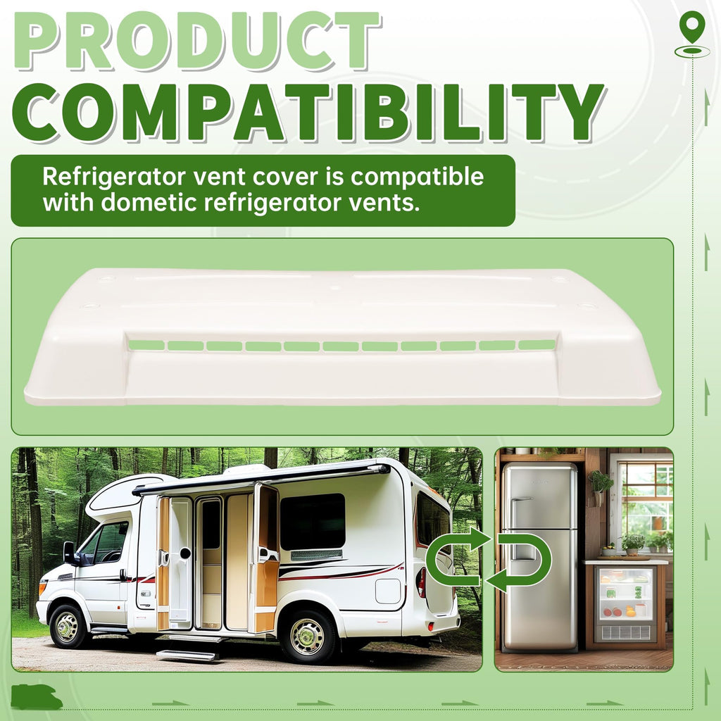 RV Refrigerator Vent Cover Y720