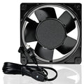 Quiet Air Cooling Corner Fan with Button Controller A4366