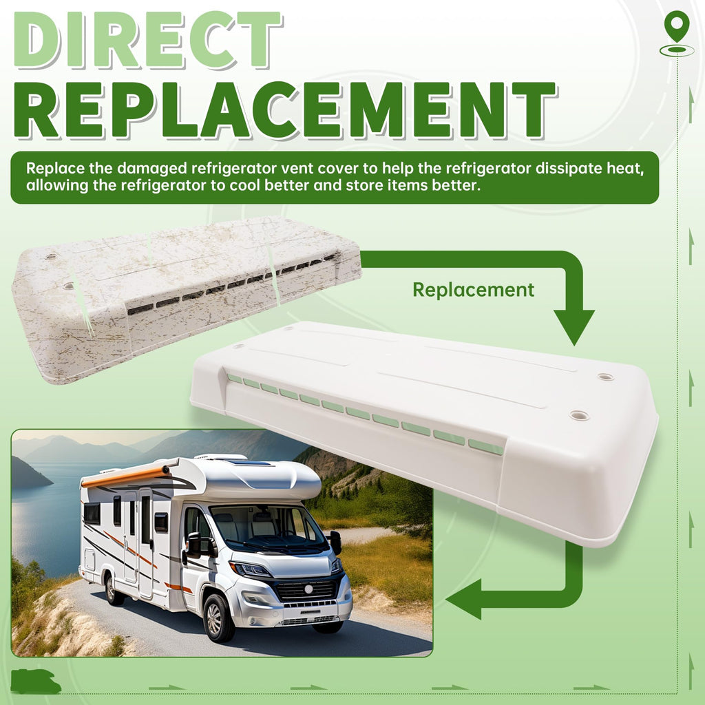 RV Refrigerator Vent Cover Y720