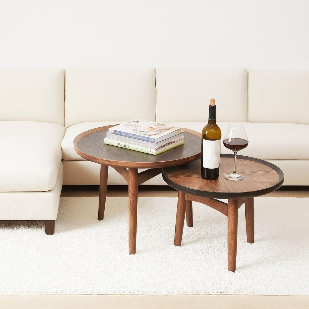 24 Round Solid Oak Coffee Table B54264
