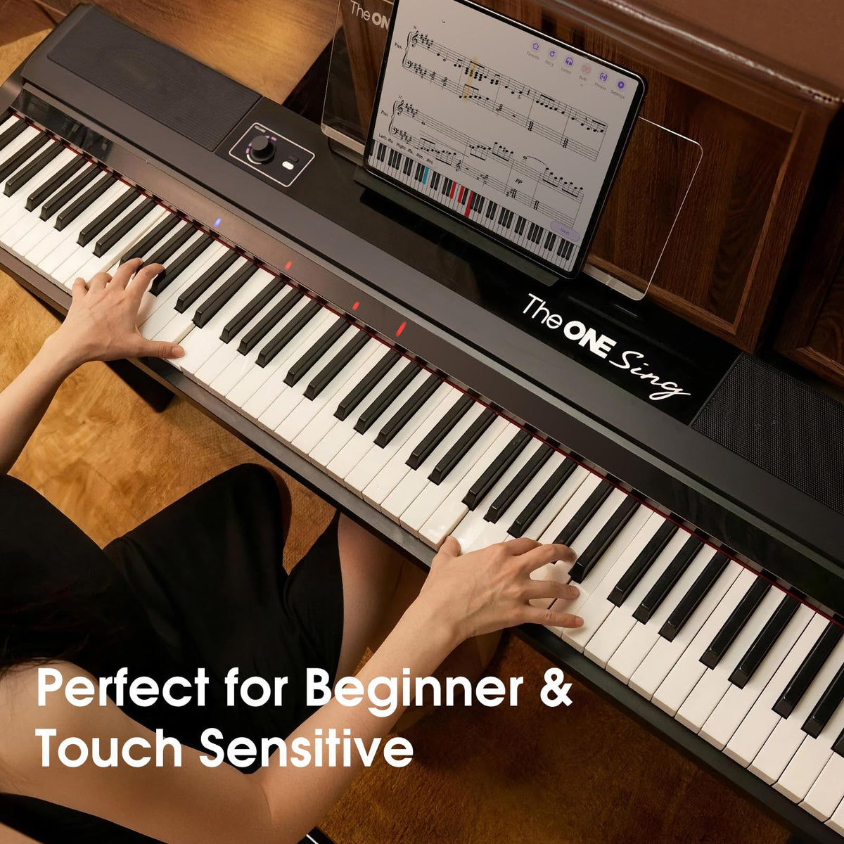 88-Key Weighted Hammer Action Digital Piano Keyboard D95041