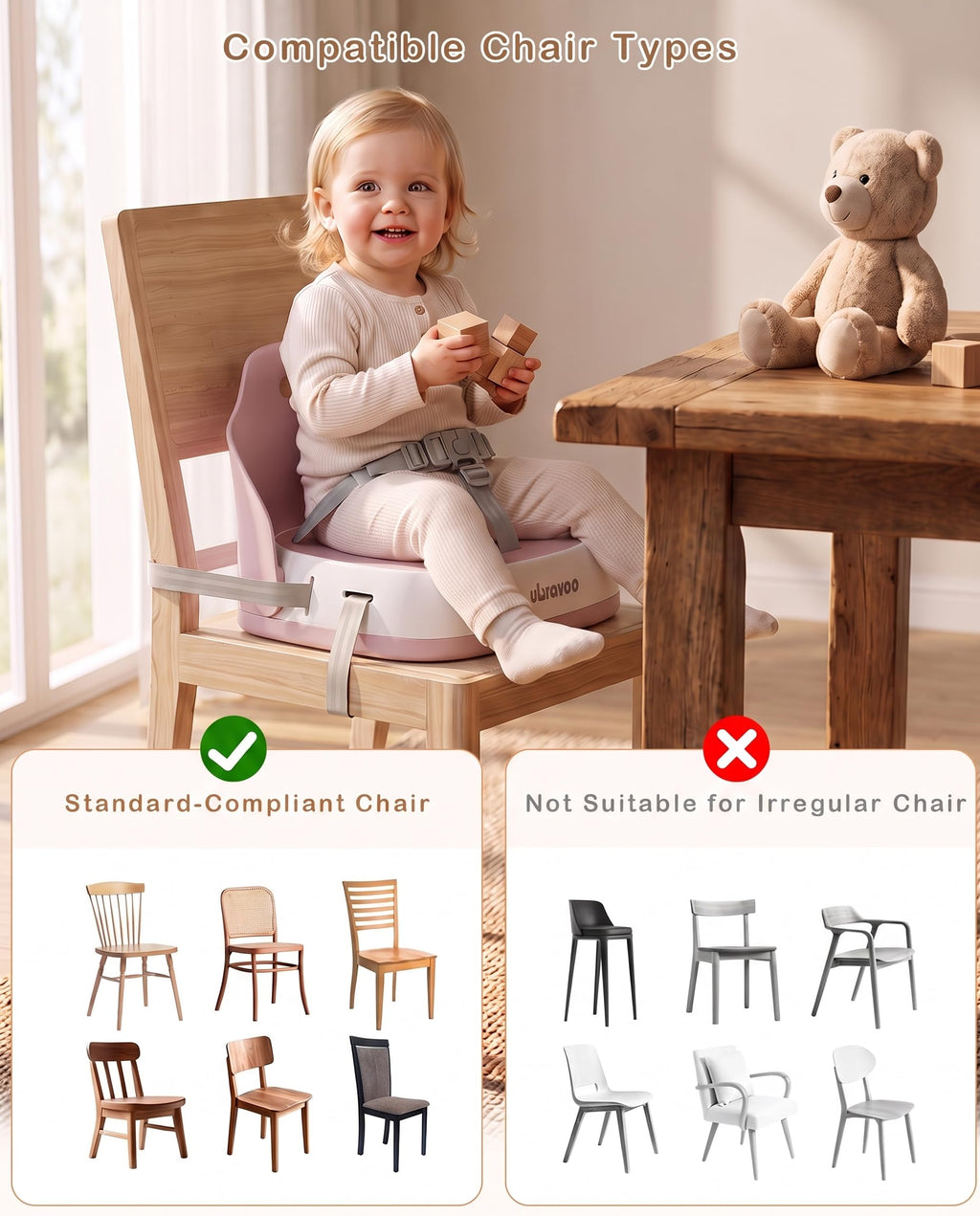 Pink Booster Seat S627
