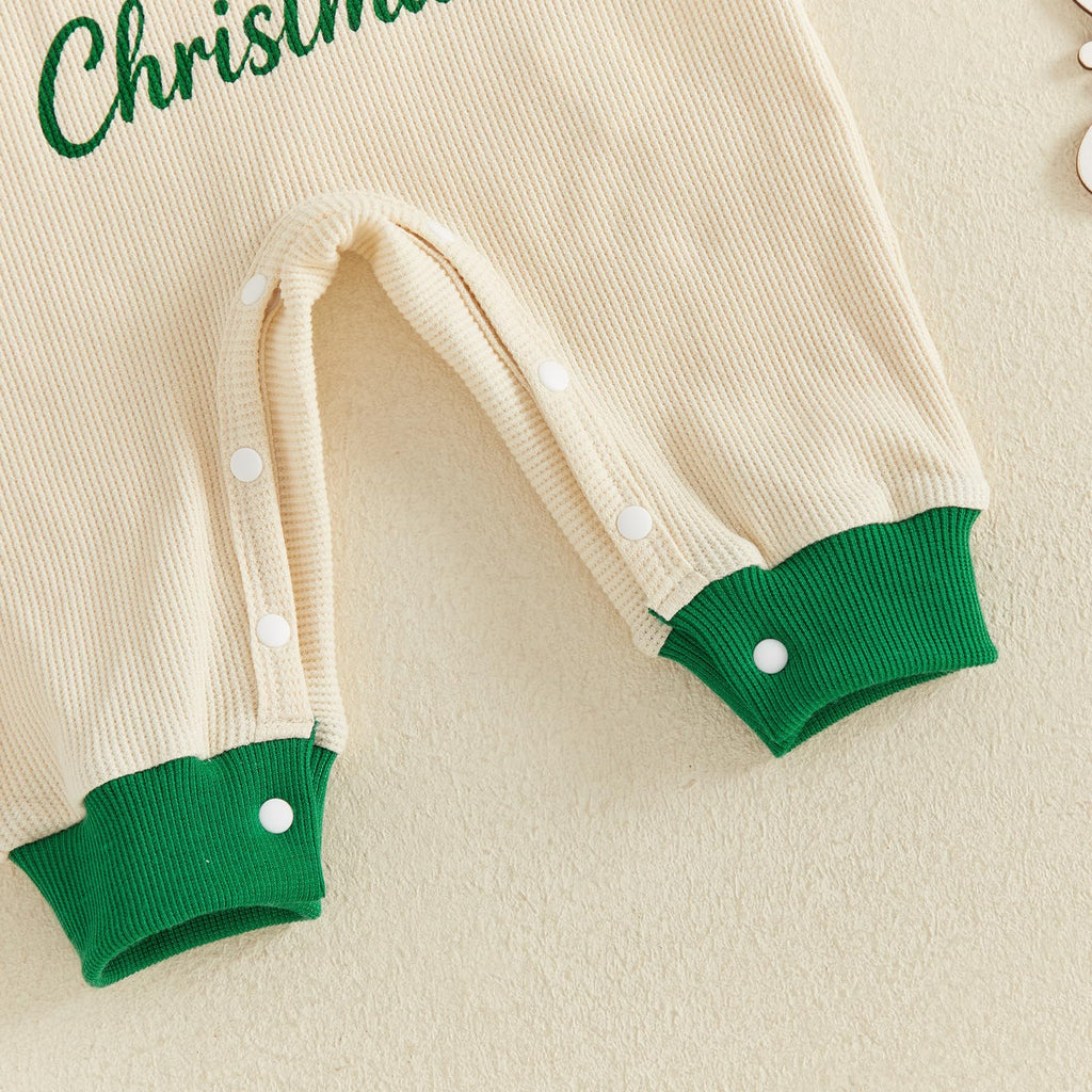 Newborn Baby Boy Fall Winter Romper Jumpsuit N30190