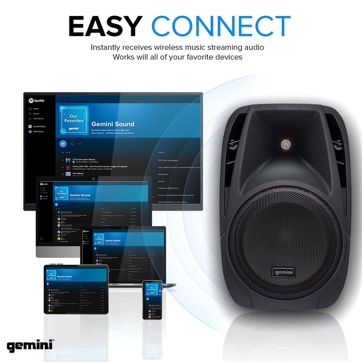 Portable PA System with Dual 10" Speakers N3735