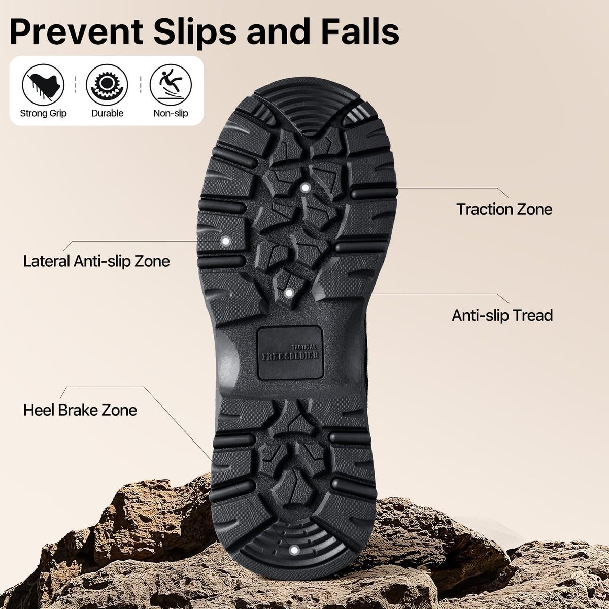 Women’s 6 Inches Lightweight Tactical Work Boots L37070