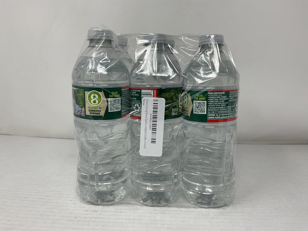 Sparkling Natural Spring Water 16.9-ounce 6 Count J4280