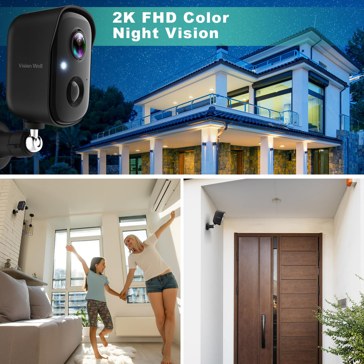 Wireless Outdoor Security Cameras L5955