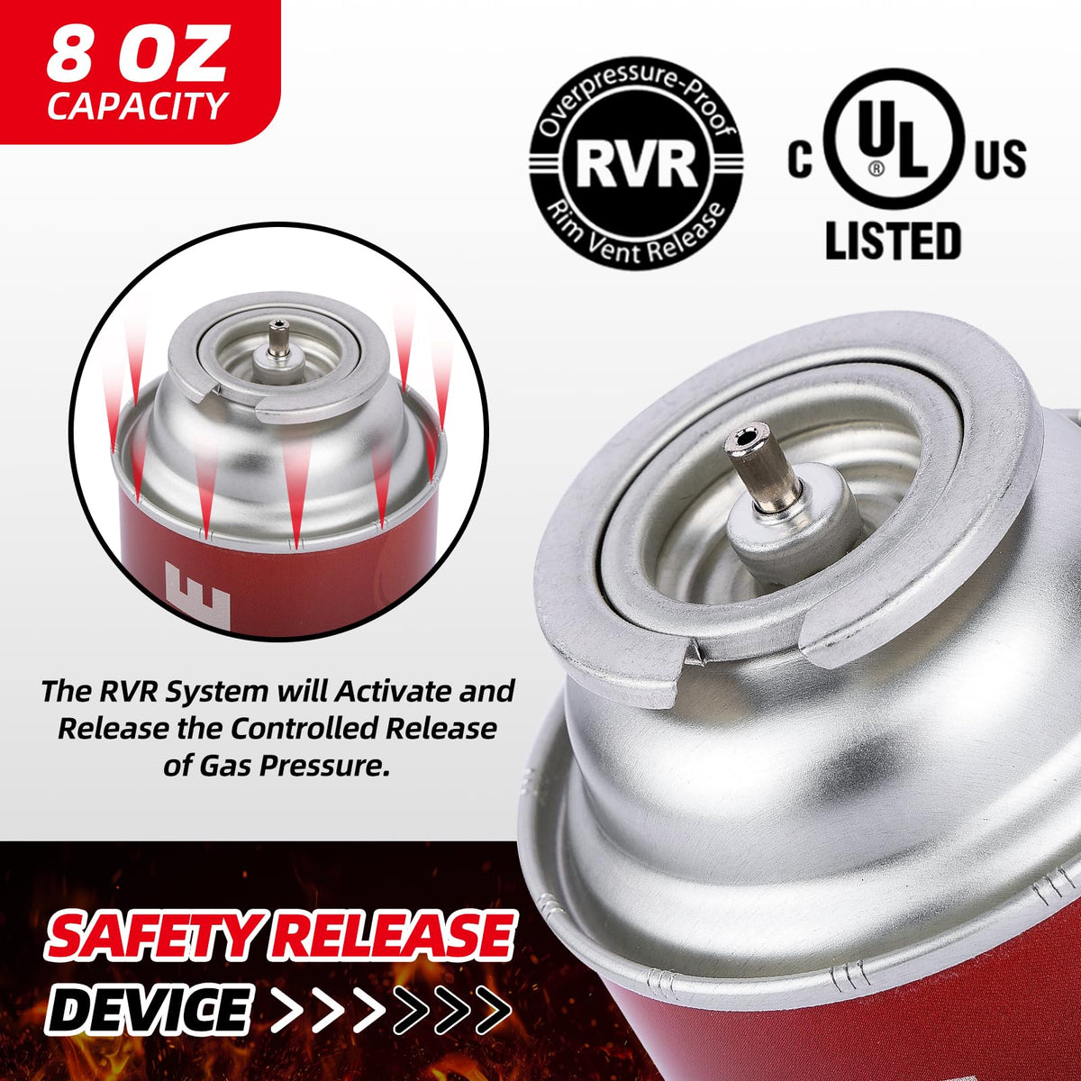 Butane Fuel Canisters 12 Pack L385