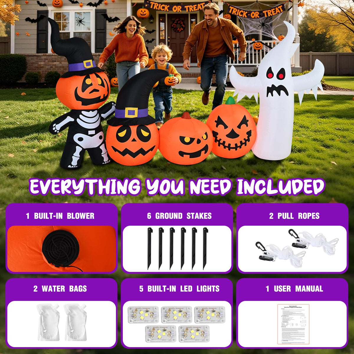 8FT Inflatable Halloween Decoration U7755
