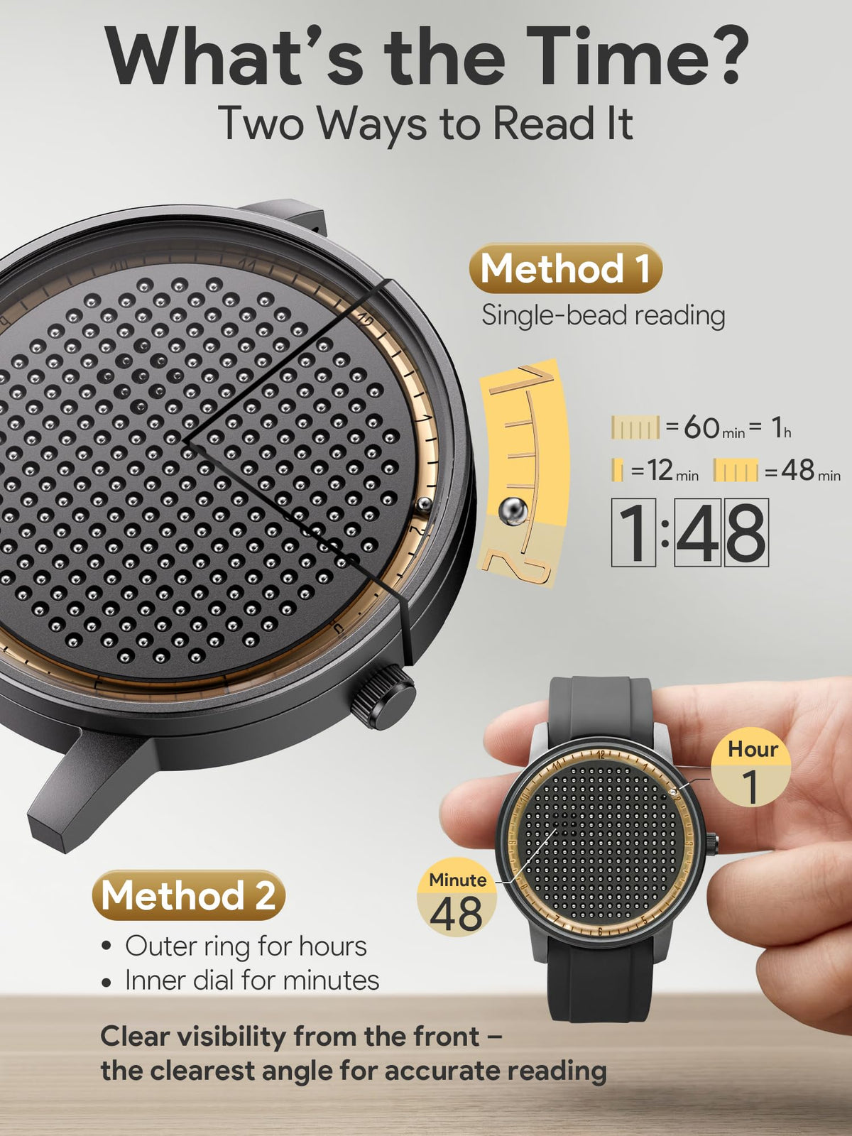 Magnetic Men Watch Black Y635294