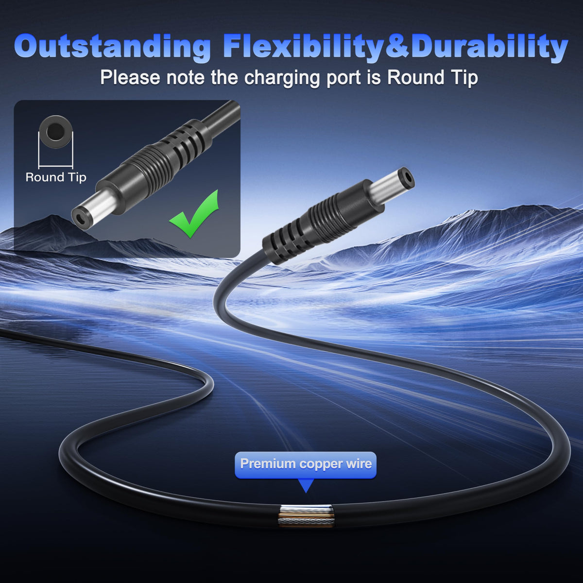 42V 2A Charger Power Cord U205048