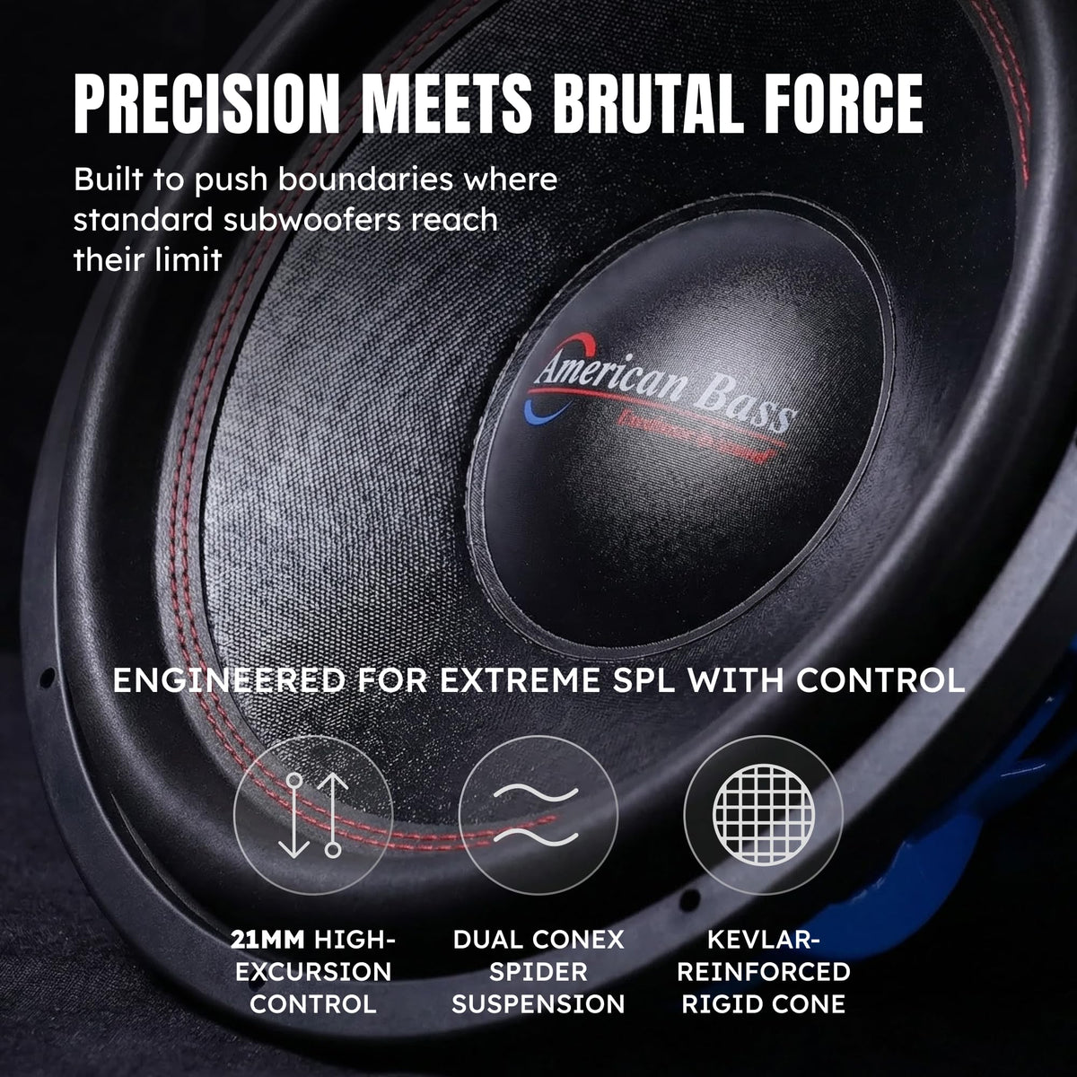 18 Inch 2 Ohm Car Subwoofer Y28001