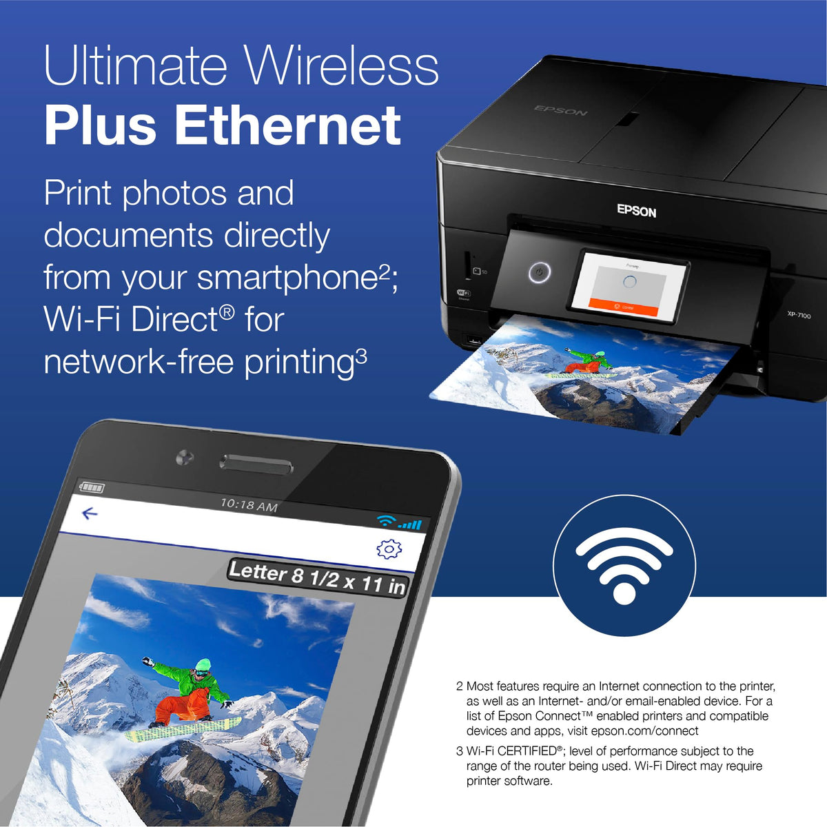 Wireless Color All-in-One Inkjet Printer F864
