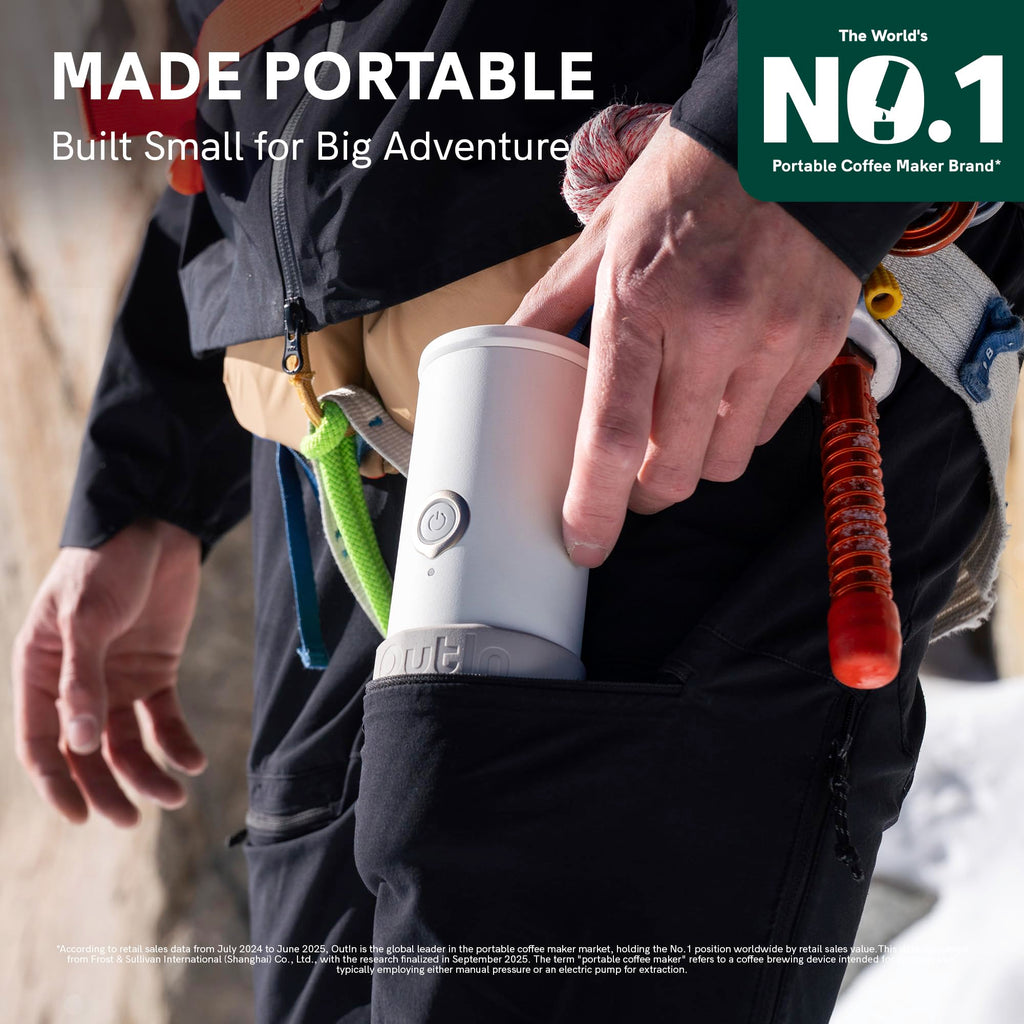 Portable Electric Espresso Machine with Self-Heating L27915
