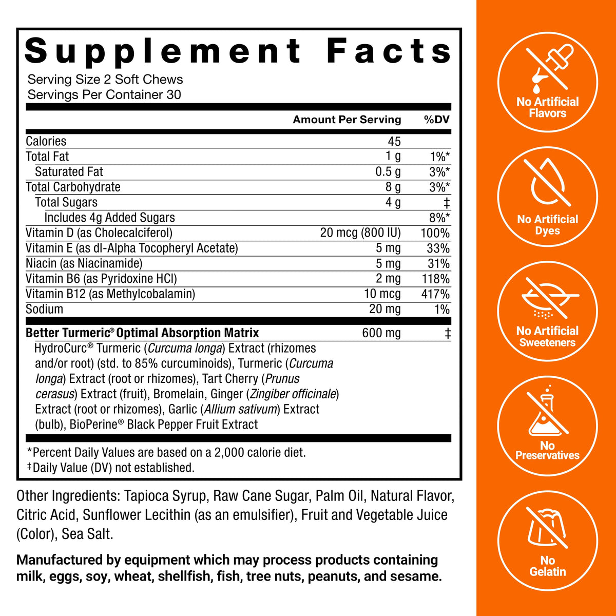 Turmeric Supplement K604142