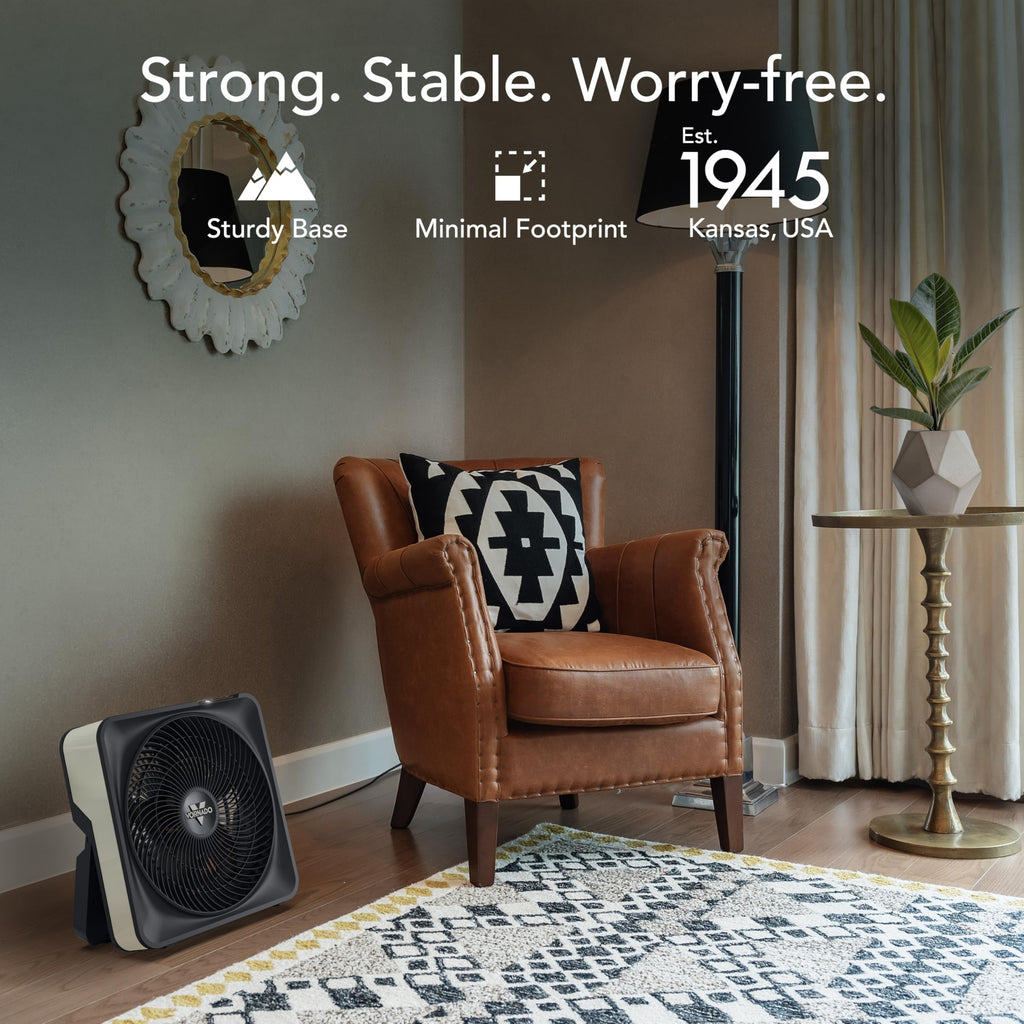 20 Inch High Velocity Box Fan D8478